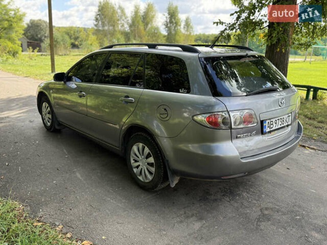 Серый Мазда 6, объемом двигателя 2 л и пробегом 340 тыс. км за 2550 $, фото 2 на Automoto.ua