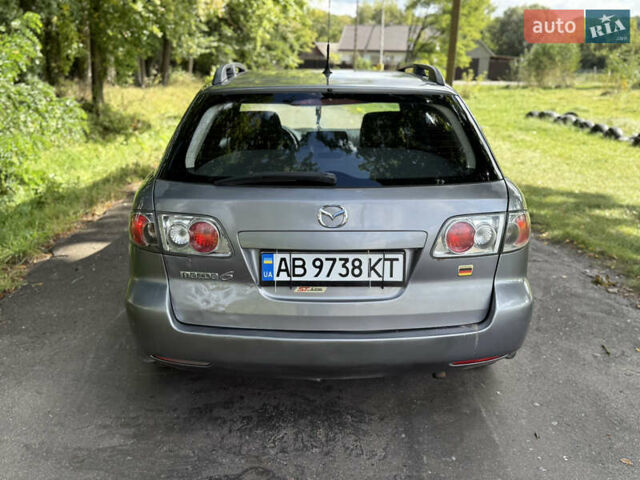 Серый Мазда 6, объемом двигателя 2 л и пробегом 340 тыс. км за 2550 $, фото 1 на Automoto.ua