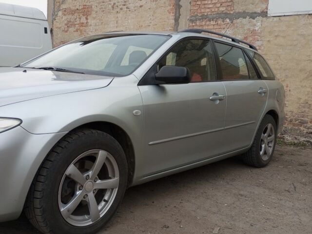 Серый Мазда 6, объемом двигателя 1.8 л и пробегом 229 тыс. км за 4200 $, фото 1 на Automoto.ua