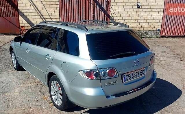 Сірий Мазда 6, об'ємом двигуна 2 л та пробігом 219 тис. км за 4500 $, фото 10 на Automoto.ua