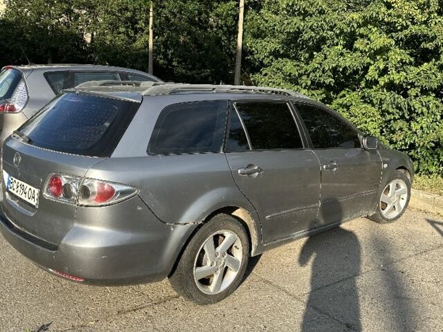 Сірий Мазда 6, об'ємом двигуна 2 л та пробігом 370 тис. км за 1000 $, фото 2 на Automoto.ua