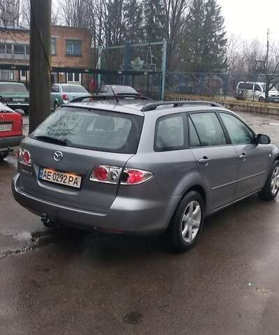 Серый Мазда 6, объемом двигателя 1.8 л и пробегом 297 тыс. км за 3999 $, фото 2 на Automoto.ua