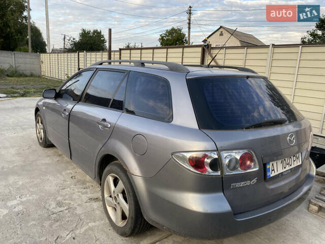 Сірий Мазда 6, об'ємом двигуна 2 л та пробігом 349 тис. км за 2300 $, фото 1 на Automoto.ua