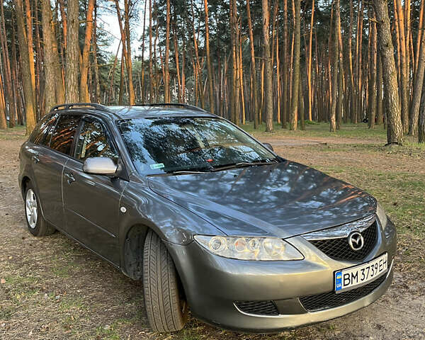 Серый Мазда 6, объемом двигателя 2 л и пробегом 316 тыс. км за 5300 $, фото 2 на Automoto.ua