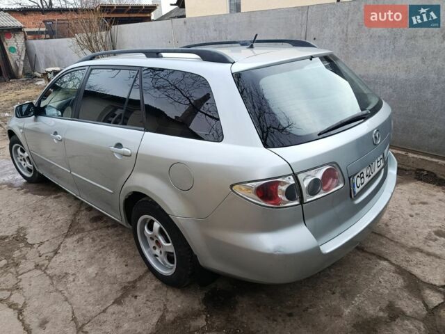 Серый Мазда 6, объемом двигателя 2 л и пробегом 260 тыс. км за 2550 $, фото 2 на Automoto.ua