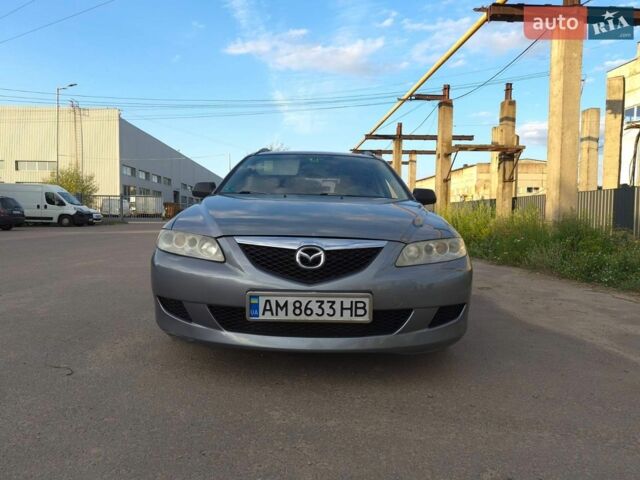 Серый Мазда 6, объемом двигателя 1.8 л и пробегом 301 тыс. км за 3700 $, фото 3 на Automoto.ua