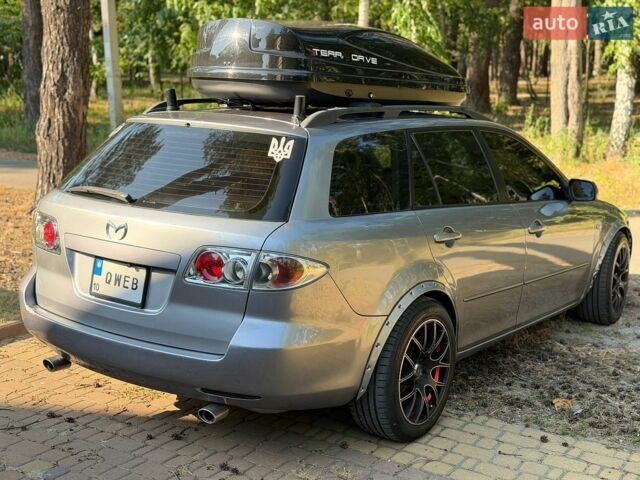Серый Мазда 6, объемом двигателя 2 л и пробегом 381 тыс. км за 4800 $, фото 11 на Automoto.ua