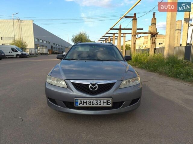 Серый Мазда 6, объемом двигателя 1.8 л и пробегом 301 тыс. км за 3700 $, фото 5 на Automoto.ua