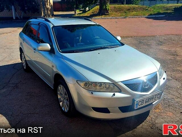 Серый Мазда 6, объемом двигателя 2 л и пробегом 219 тыс. км за 4500 $, фото 2 на Automoto.ua