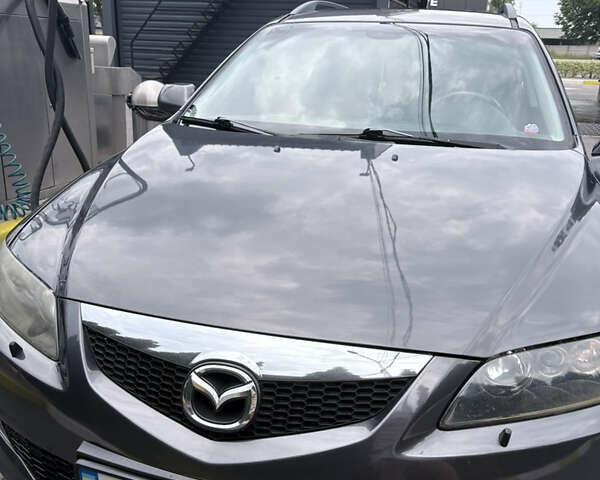 Серый Мазда 6, объемом двигателя 1.8 л и пробегом 320 тыс. км за 4500 $, фото 1 на Automoto.ua