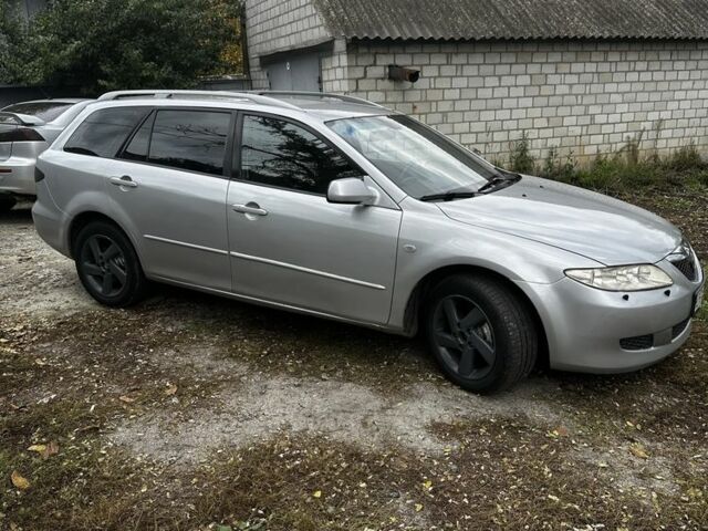Серый Мазда 6, объемом двигателя 2 л и пробегом 290 тыс. км за 1200 $, фото 1 на Automoto.ua