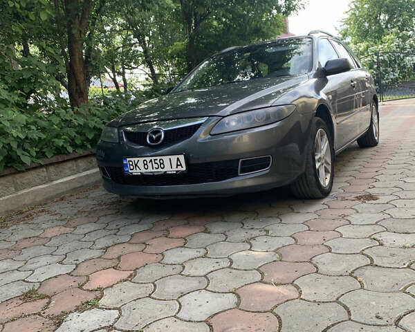 Серый Мазда 6, объемом двигателя 2 л и пробегом 302 тыс. км за 3400 $, фото 3 на Automoto.ua