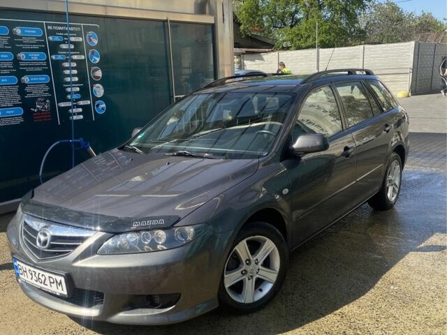 Серый Мазда 6, объемом двигателя 1.8 л и пробегом 180 тыс. км за 4300 $, фото 1 на Automoto.ua