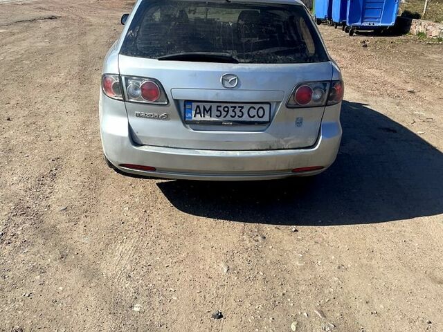 Серый Мазда 6, объемом двигателя 2 л и пробегом 320 тыс. км за 2600 $, фото 3 на Automoto.ua