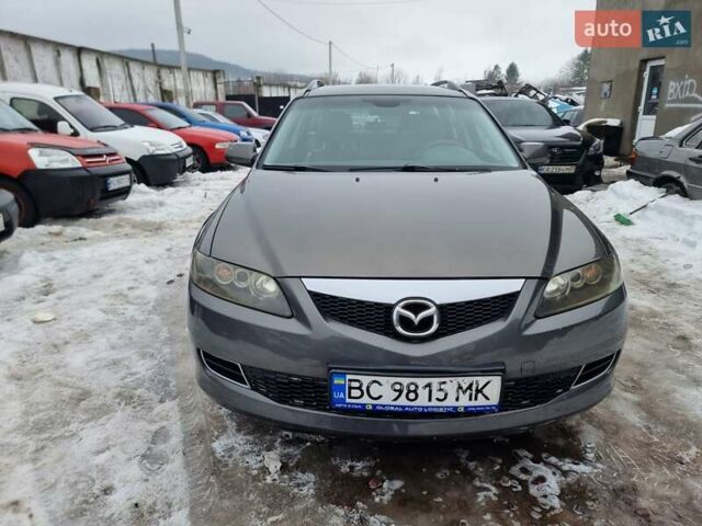 Серый Мазда 6, объемом двигателя 2 л и пробегом 274 тыс. км за 3550 $, фото 1 на Automoto.ua