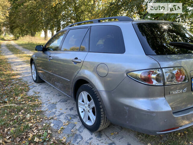 Серый Мазда 6, объемом двигателя 2 л и пробегом 311 тыс. км за 4200 $, фото 3 на Automoto.ua