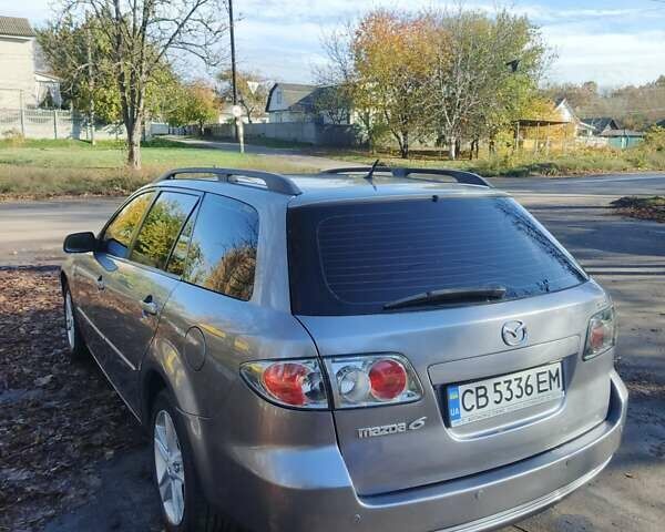 Мазда 6 2006 в Прилуках на Automoto.ua Серый Мазда 6, объемом двигателя 2 л и пробегом 300 тыс. км за 4200 $, фото 3 на Automoto.ua