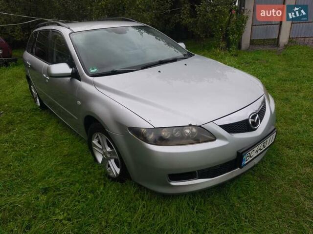 Серый Мазда 6, объемом двигателя 2 л и пробегом 291 тыс. км за 4000 $, фото 2 на Automoto.ua