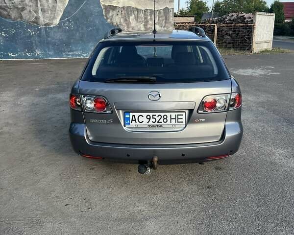 Серый Мазда 6, объемом двигателя 2 л и пробегом 290 тыс. км за 4200 $, фото 7 на Automoto.ua