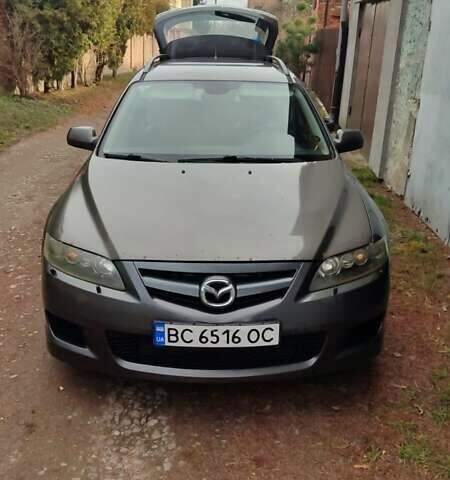 Серый Мазда 6, объемом двигателя 2.3 л и пробегом 464 тыс. км за 4800 $, фото 1 на Automoto.ua