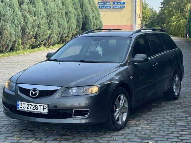 Серый Мазда 6, объемом двигателя 2 л и пробегом 377 тыс. км за 3800 $, фото 1 на Automoto.ua