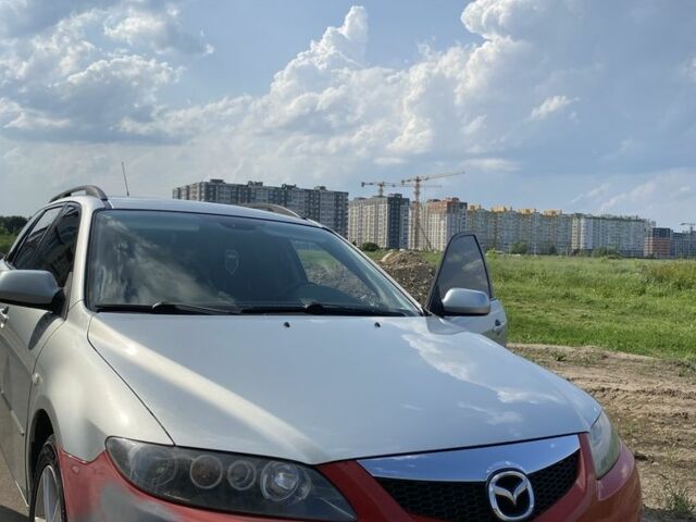 Серый Мазда 6, объемом двигателя 1.8 л и пробегом 217 тыс. км за 3500 $, фото 1 на Automoto.ua