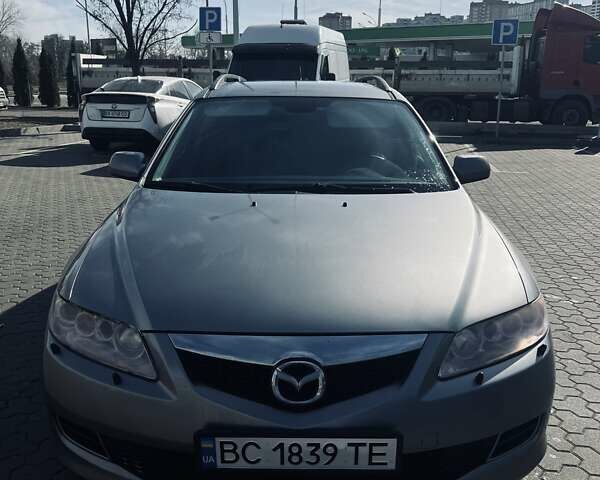 Серый Мазда 6, объемом двигателя 2 л и пробегом 300 тыс. км за 4000 $, фото 3 на Automoto.ua