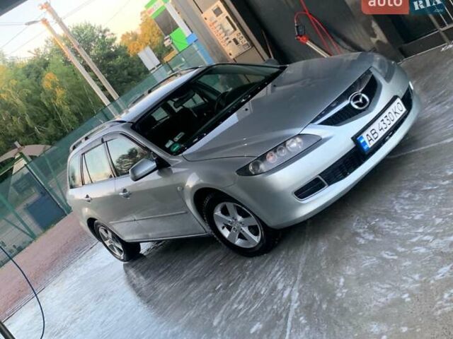 Серый Мазда 6, объемом двигателя 1.8 л и пробегом 236 тыс. км за 4200 $, фото 1 на Automoto.ua
