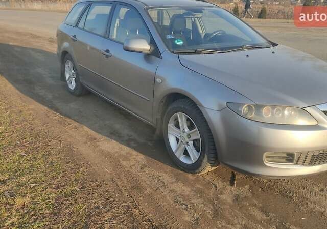 Сірий Мазда 6, об'ємом двигуна 2 л та пробігом 388 тис. км за 3800 $, фото 1 на Automoto.ua