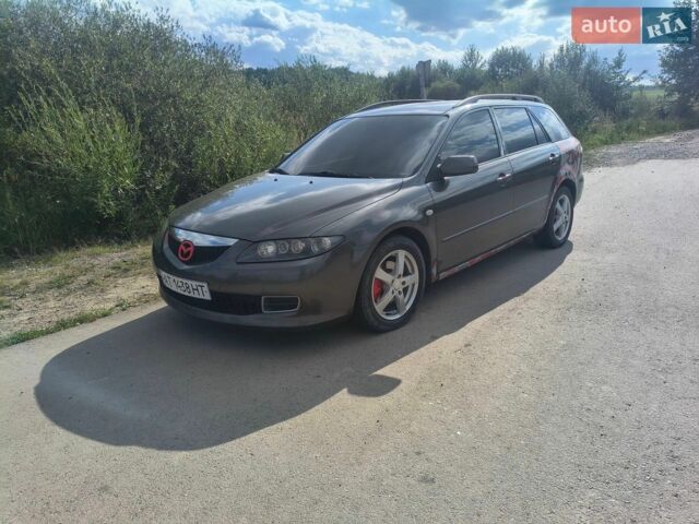 Серый Мазда 6, объемом двигателя 2 л и пробегом 324 тыс. км за 3850 $, фото 3 на Automoto.ua