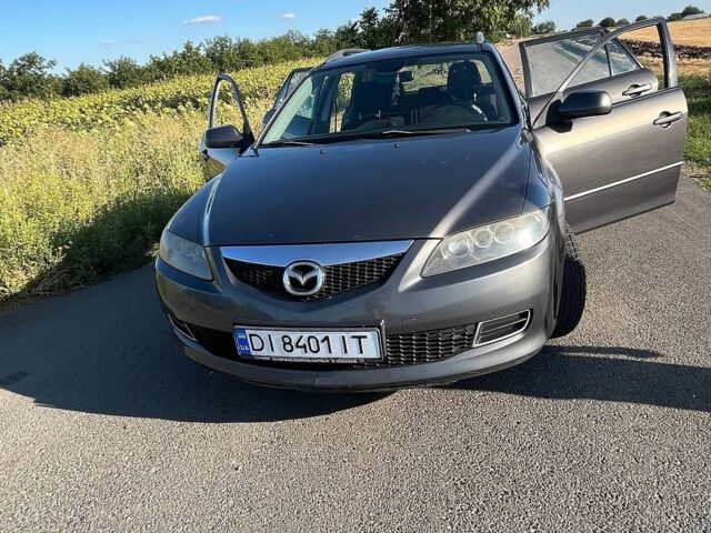 Сірий Мазда 6, об'ємом двигуна 2 л та пробігом 225 тис. км за 4000 $, фото 1 на Automoto.ua