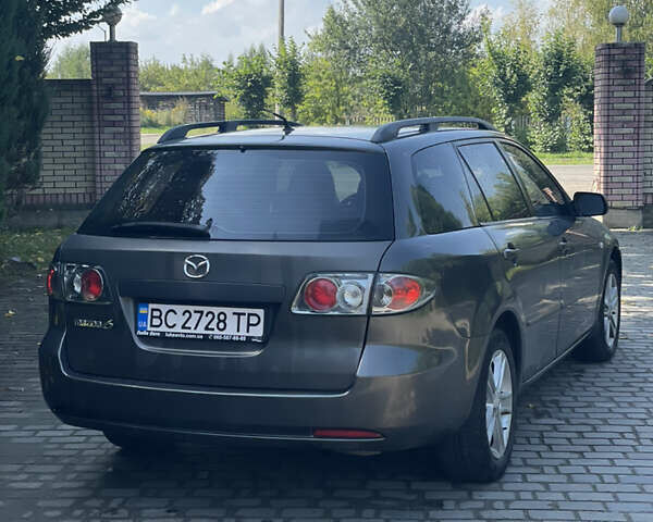 Серый Мазда 6, объемом двигателя 2 л и пробегом 377 тыс. км за 4000 $, фото 3 на Automoto.ua