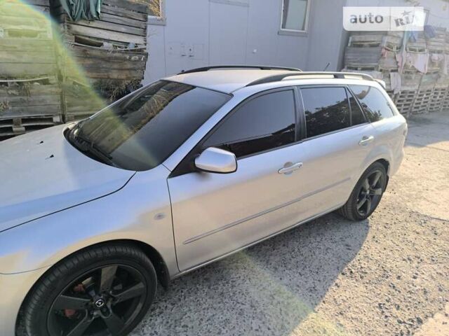 Серый Мазда 6, объемом двигателя 2 л и пробегом 367 тыс. км за 5000 $, фото 1 на Automoto.ua
