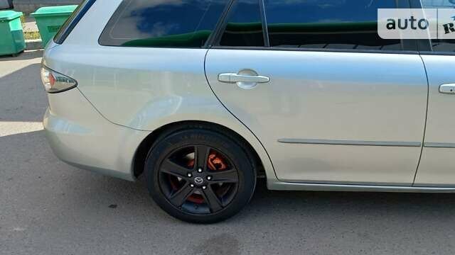 Серый Мазда 6, объемом двигателя 2 л и пробегом 367 тыс. км за 5000 $, фото 24 на Automoto.ua