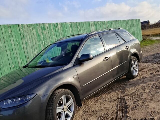 Серый Мазда 6, объемом двигателя 2 л и пробегом 400 тыс. км за 4100 $, фото 1 на Automoto.ua