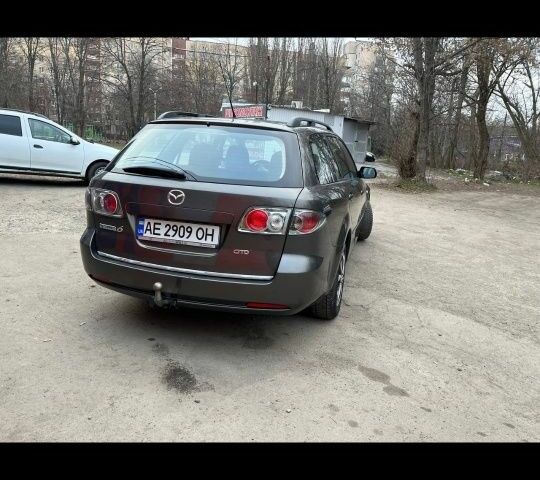 Серый Мазда 6, объемом двигателя 2 л и пробегом 143 тыс. км за 4750 $, фото 4 на Automoto.ua