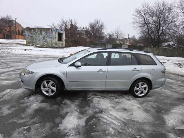 Серый Мазда 6, объемом двигателя 2 л и пробегом 470 тыс. км за 2700 $, фото 1 на Automoto.ua