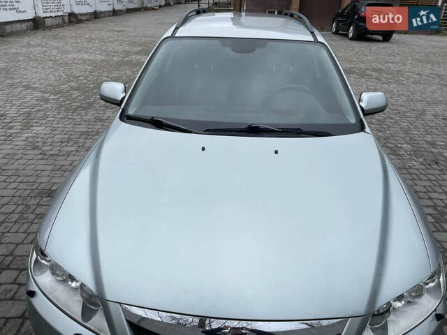 Серый Мазда 6, объемом двигателя 2 л и пробегом 214 тыс. км за 4000 $, фото 1 на Automoto.ua