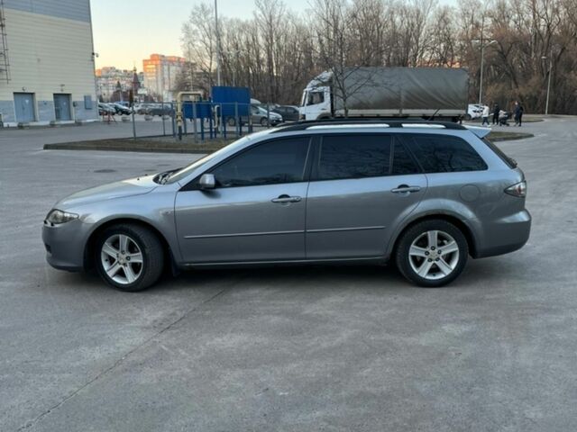 Серый Мазда 6, объемом двигателя 2 л и пробегом 354 тыс. км за 4500 $, фото 3 на Automoto.ua