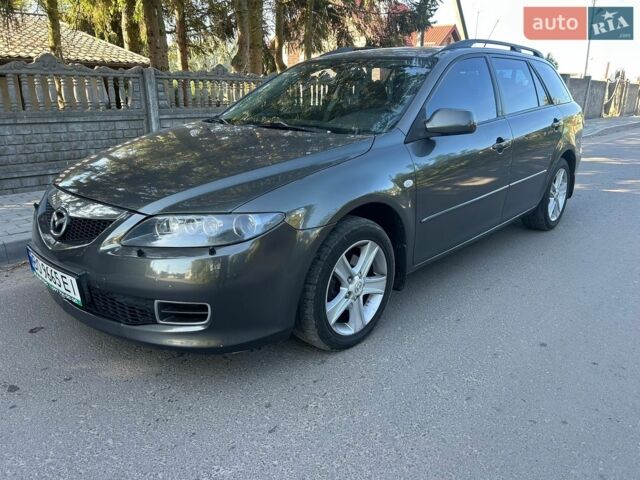 Сірий Мазда 6, об'ємом двигуна 2 л та пробігом 315 тис. км за 3300 $, фото 1 на Automoto.ua