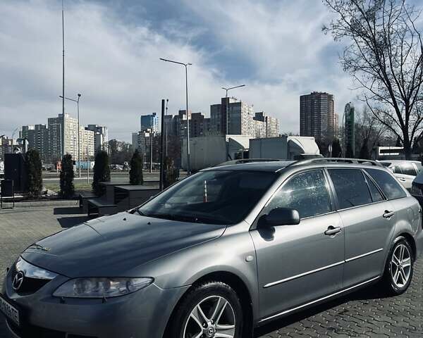 Серый Мазда 6, объемом двигателя 2 л и пробегом 300 тыс. км за 4000 $, фото 1 на Automoto.ua