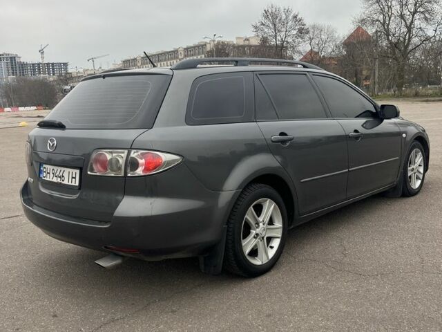 Серый Мазда 6, объемом двигателя 2 л и пробегом 321 тыс. км за 4700 $, фото 3 на Automoto.ua