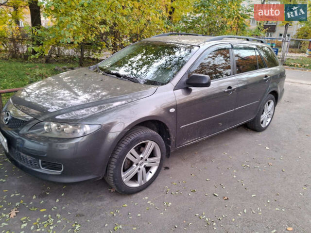 Серый Мазда 6, объемом двигателя 1.8 л и пробегом 192 тыс. км за 5500 $, фото 2 на Automoto.ua