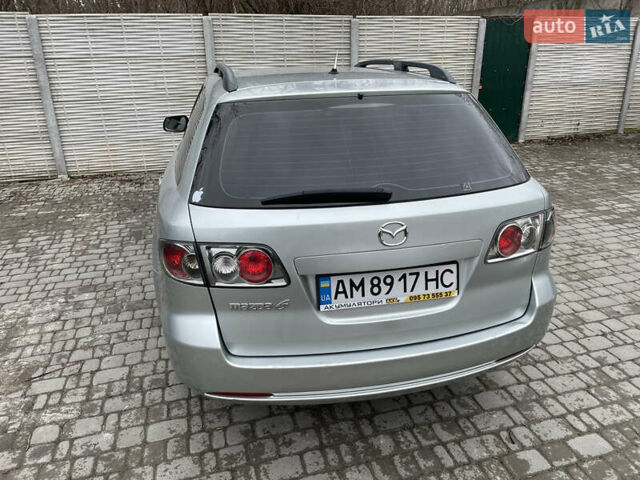 Серый Мазда 6, объемом двигателя 2 л и пробегом 214 тыс. км за 4000 $, фото 8 на Automoto.ua