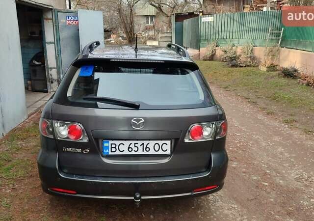 Серый Мазда 6, объемом двигателя 2.3 л и пробегом 464 тыс. км за 4800 $, фото 3 на Automoto.ua