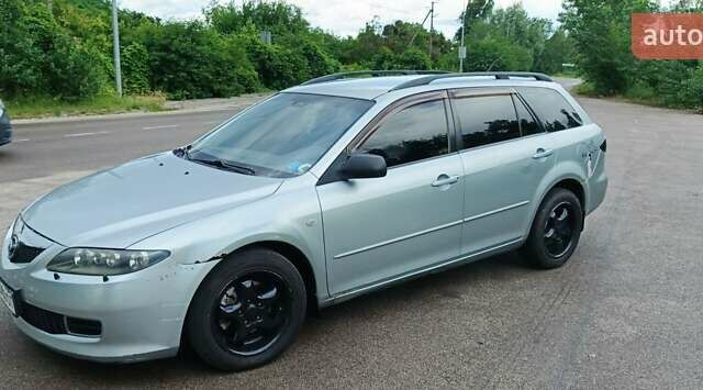 Сірий Мазда 6, об'ємом двигуна 2 л та пробігом 316 тис. км за 4200 $, фото 1 на Automoto.ua