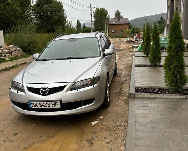 Серый Мазда 6, объемом двигателя 1.8 л и пробегом 130 тыс. км за 5500 $, фото 1 на Automoto.ua