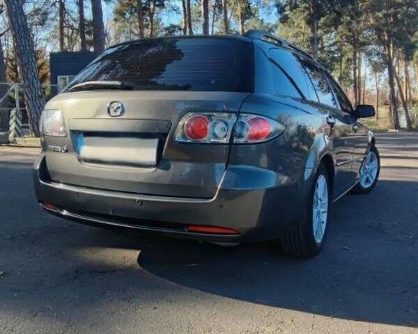 Серый Мазда 6, объемом двигателя 2 л и пробегом 200 тыс. км за 4900 $, фото 3 на Automoto.ua