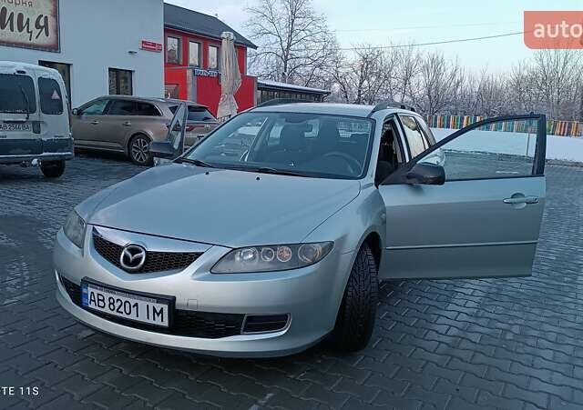 Серый Мазда 6, объемом двигателя 1.8 л и пробегом 202 тыс. км за 5500 $, фото 3 на Automoto.ua