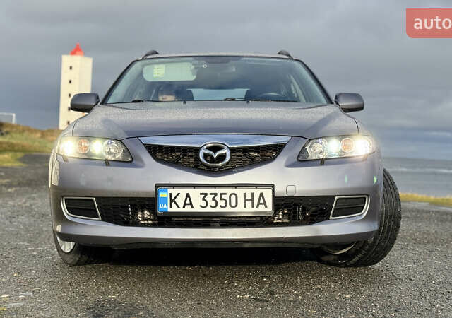 Серый Мазда 6, объемом двигателя 2 л и пробегом 250 тыс. км за 5500 $, фото 1 на Automoto.ua